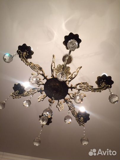 Люстра хрустальная