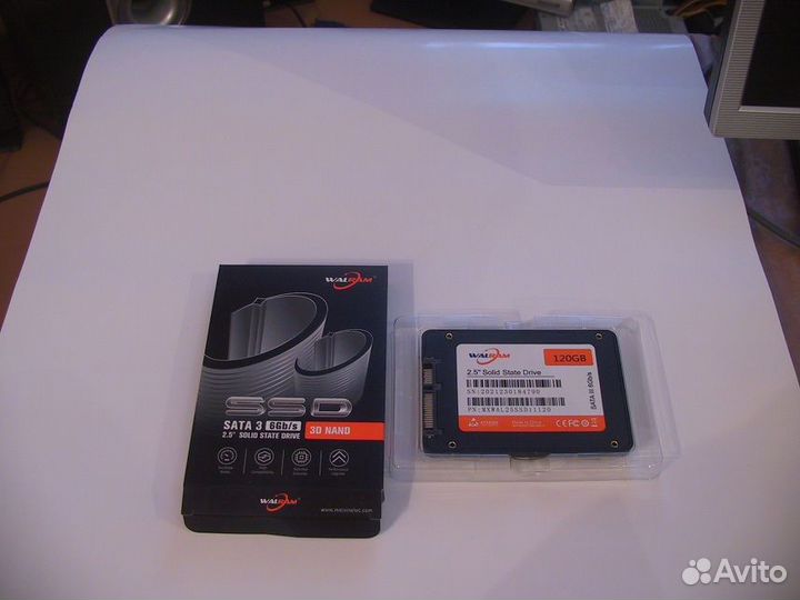 SSD-диск 128Gb SATA3 walram (новый)