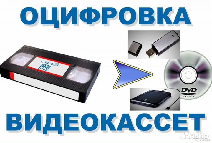 Оцифровка видеокассет