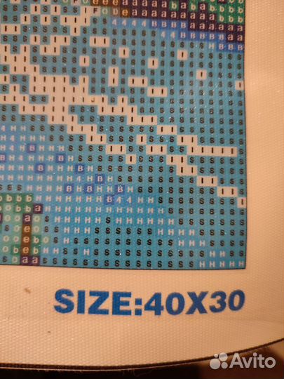 Алмазная мозаика 40*30