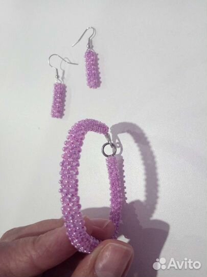 Серьги и браслет