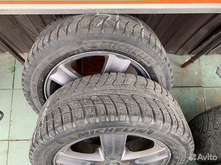 Оригинальные тойота диски на зиме