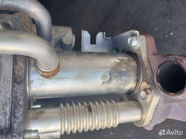 Радиатор егр + заслонка рено сценик меган лагуна 3