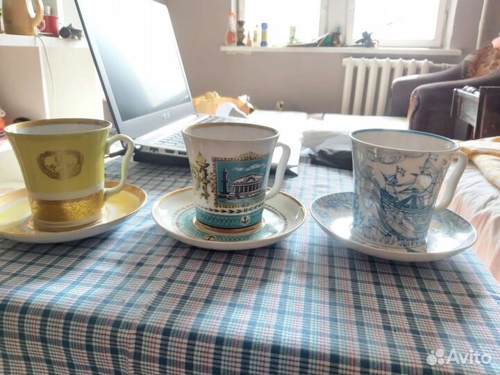 Чайный набор СССР лфз чайная пара