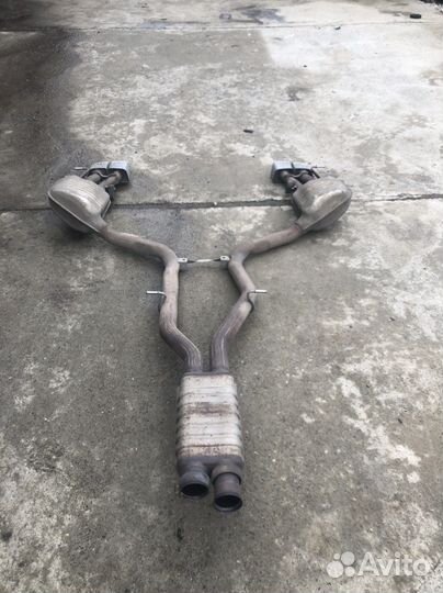 Выхлоп AMG Mercedes CLS63 S c218 w218