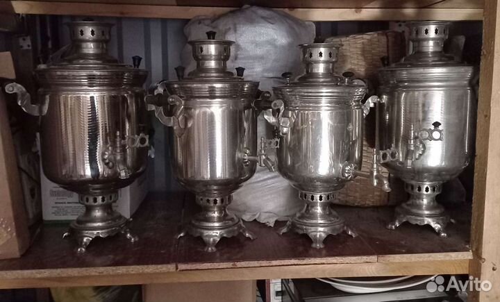 Самовары дровяные СССР