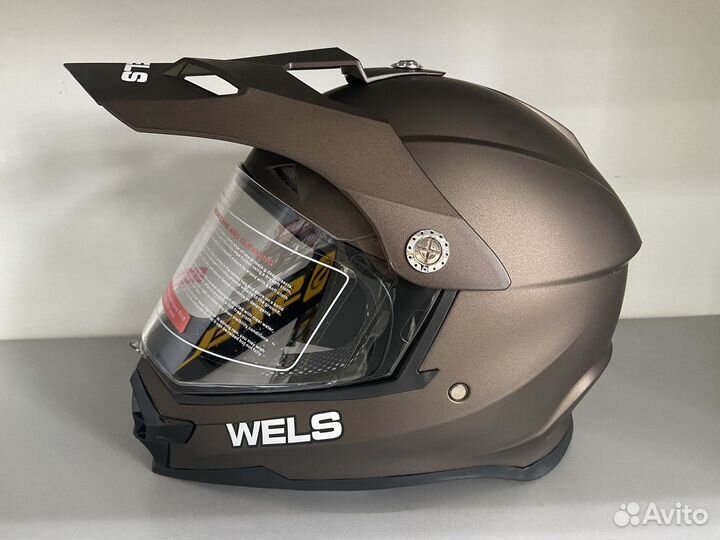 Шлем Wels 819-6 Титановый, матовый