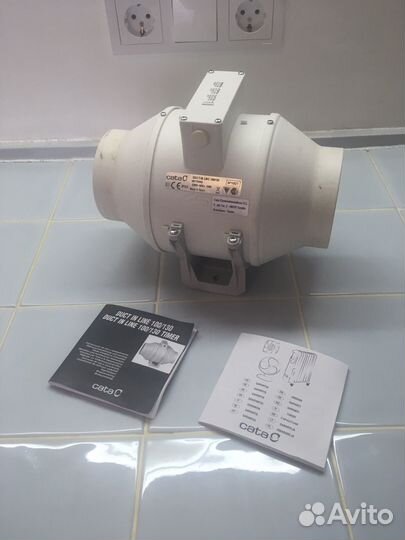 Вентилятор канальный Cata