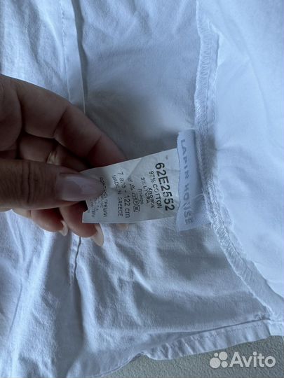 Рубашки школьные aletta, valmax, uniqlo 122/128