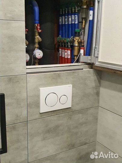 Монтаж инсталляции унитаза. Сантехник Химки