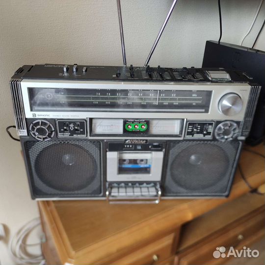 Victor магнитола ретро япония