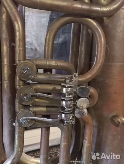 Труба духовая. Музыкальный инструмент СССР