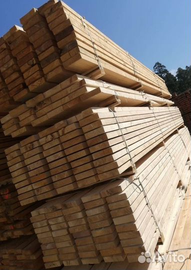 Доска обрезная сосна
