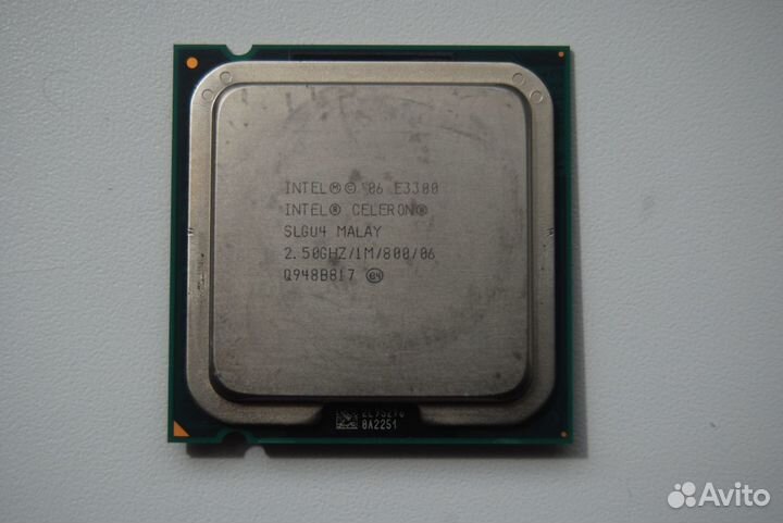 Cel D 2.53GHz s478, Е3300 s775. Athlon64 3000 s939