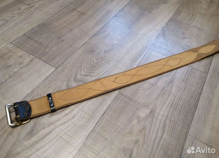 Ремень кожаный офицерский вмф СССР