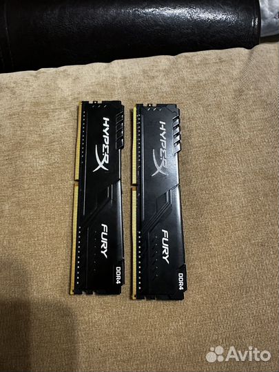 Оперативная память hyperx 8gb ddr4 2400 Мгц