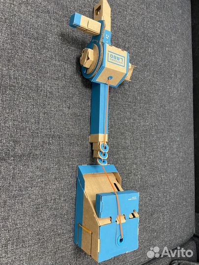 Удочка из конструктора Nintendo Labo