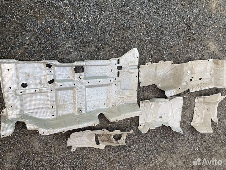 Volkswagen t5 теплозащита днища