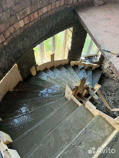 Монолитные лестницы