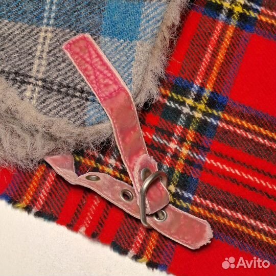 Твидовая шапка ушанка Ness