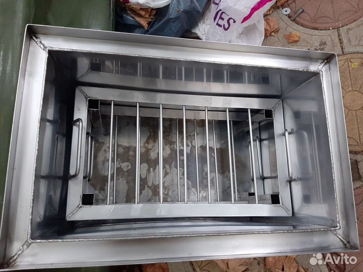 Коптильня из нержавейки бытовая