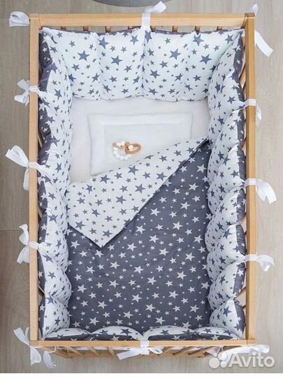 Бортики в кроватку