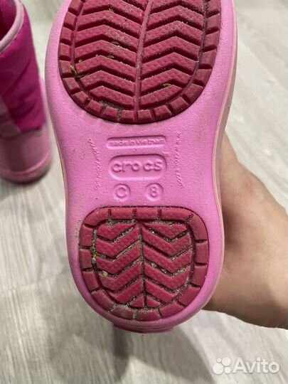 Сапоги crocs c8