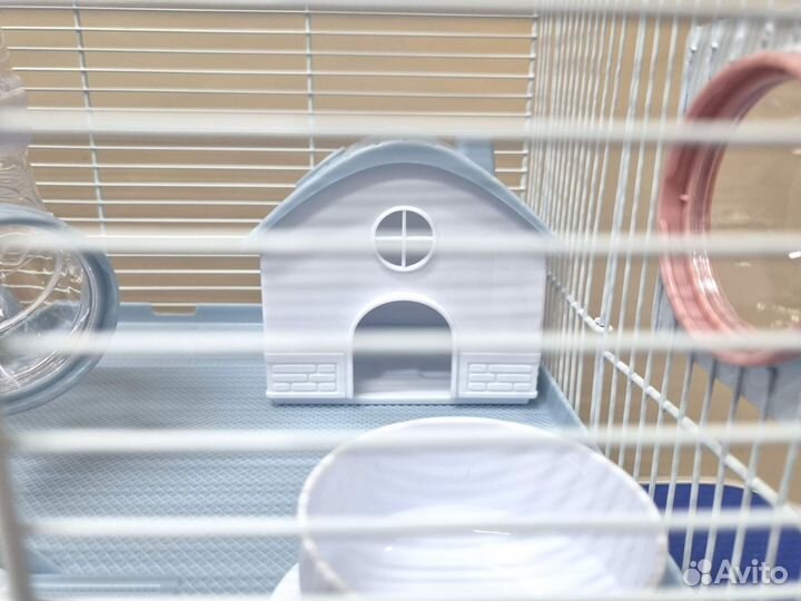 Клетка для грызунов, хомяка, с лабиринтом, новая