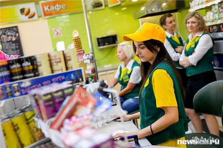 Продавец-кассир на АЗС