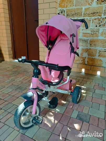 Детский велосипед с ручкой бу