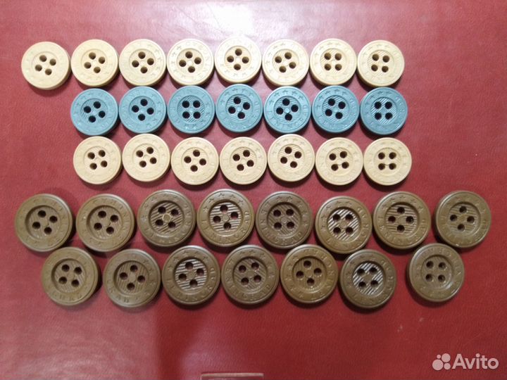 Пуговицы для одежды СССР винтаж