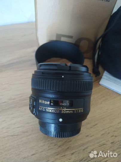 Объектив Nikon 50mm f/1.8G AF-S Nikkor