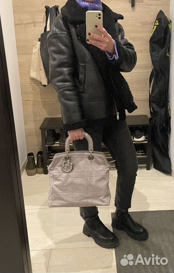 Сумка женская Christian Dior бу натуральная кожа