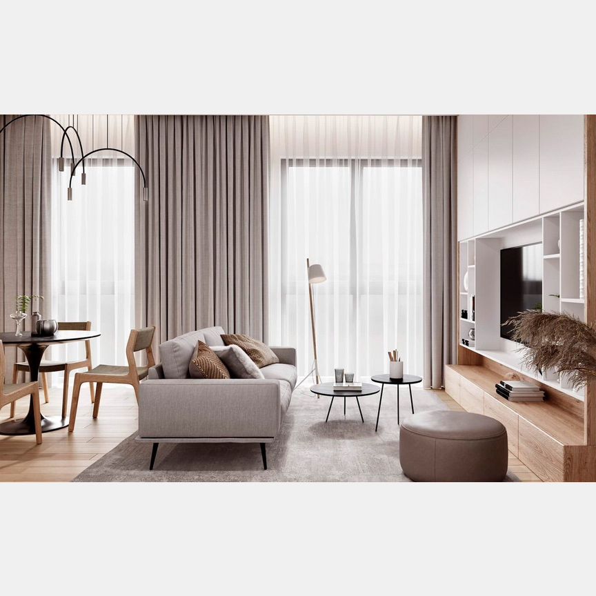 1-к. квартира, 43,1 м², 17/28 эт.