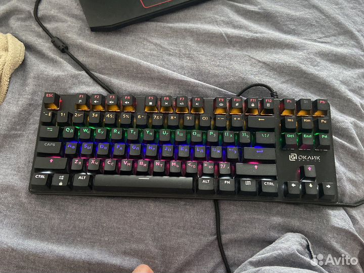 Игровая клавиатура оклик 960g механическая