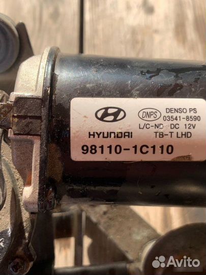 Трапеция дворников Hyundai Getz 2005-2011