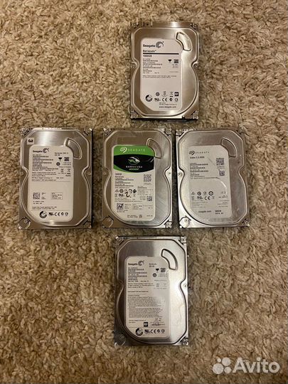 Жесткий диск Seagate 3.5 1000gb, 500gb,1TB