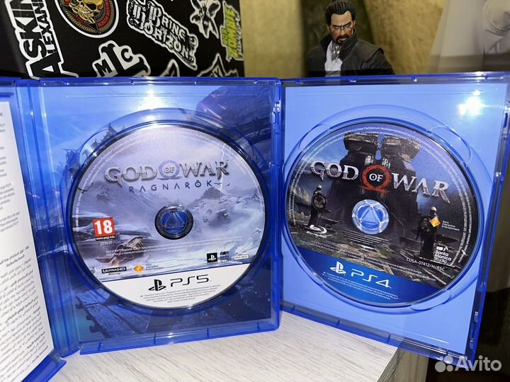 God of war ragnarok и 2018 PS5 (русская озвучка)