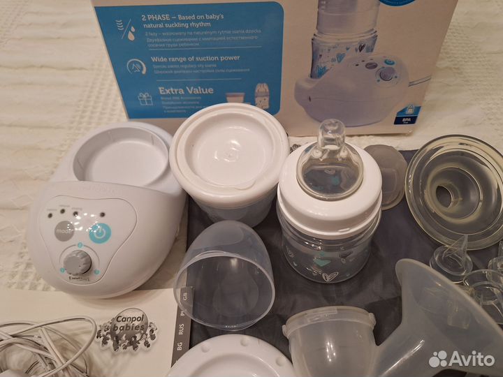 Молокоотсос электрический Еasystart Canpol babies