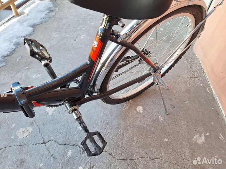 Велосипед Black Aqua Street Beat 24 складной