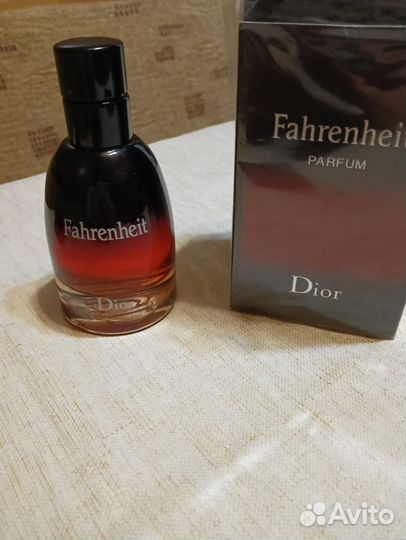 Мужская туалетная вода Fahrenheit 75 мл