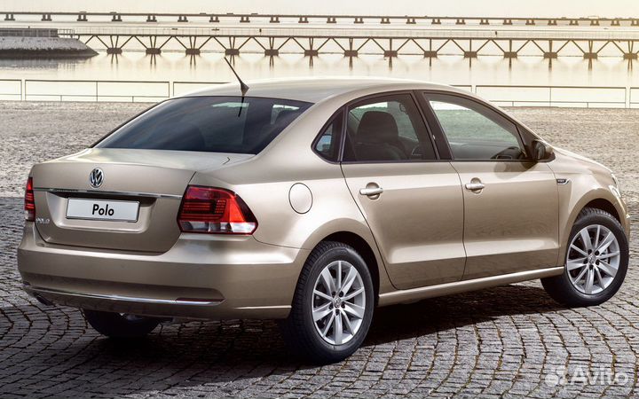 Чёрный стекла на volkswagen поло