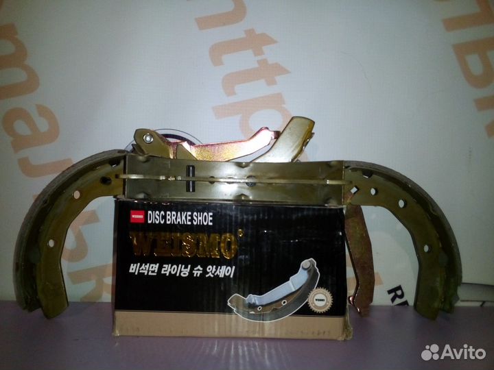 Колодки задние новые Daewoo Matiz Tico chery QQ S1