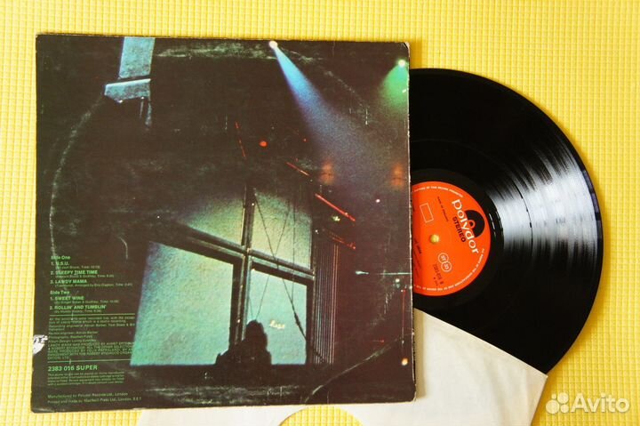 Cream - Live Cream UK-1970 Джек Брюс Эрик Клэптон