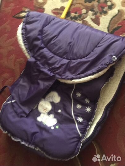 Конверт зимний на овчине