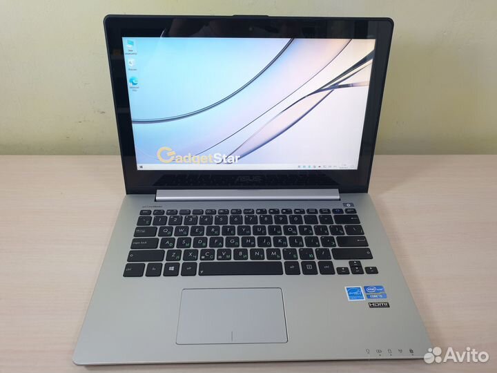Ноутбук Asus Core i5, SSD 256Gb, ресурс акб 100