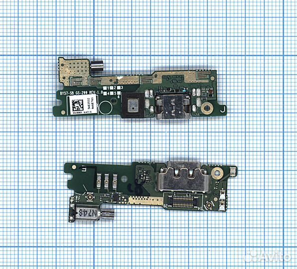 Шлейф разъема питания с микрофоном для Sony G3116