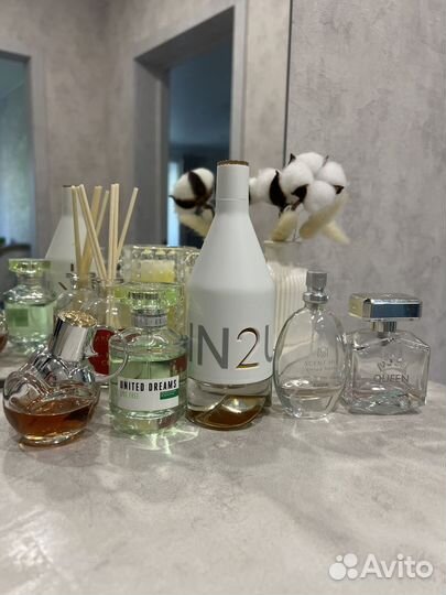 Парфюм из личной коллекции azzaro,benetton и др