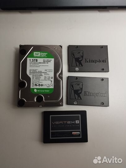 Жесткие диски HDD и SSD