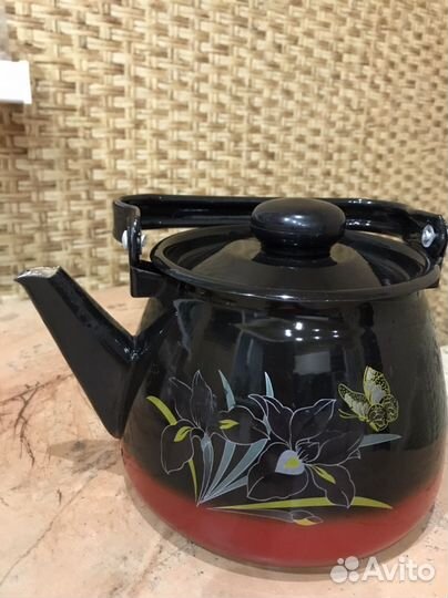 Чайник эмалированный